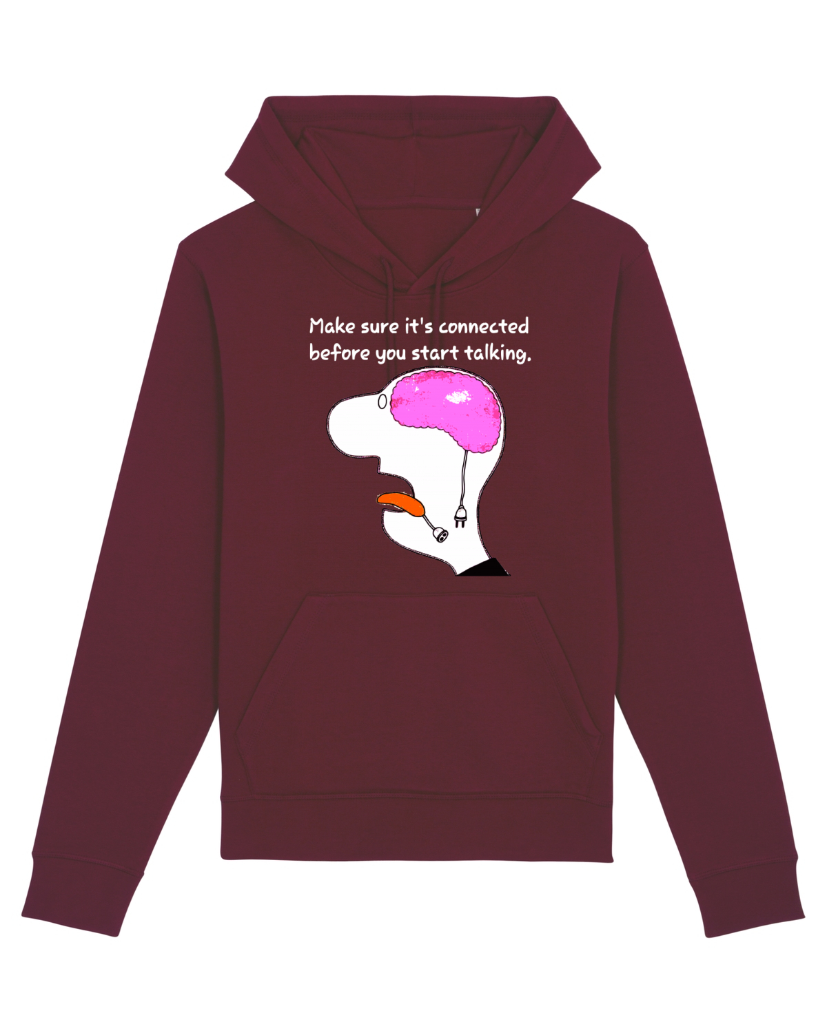 Hanorac Unisex Drummer Burgundy