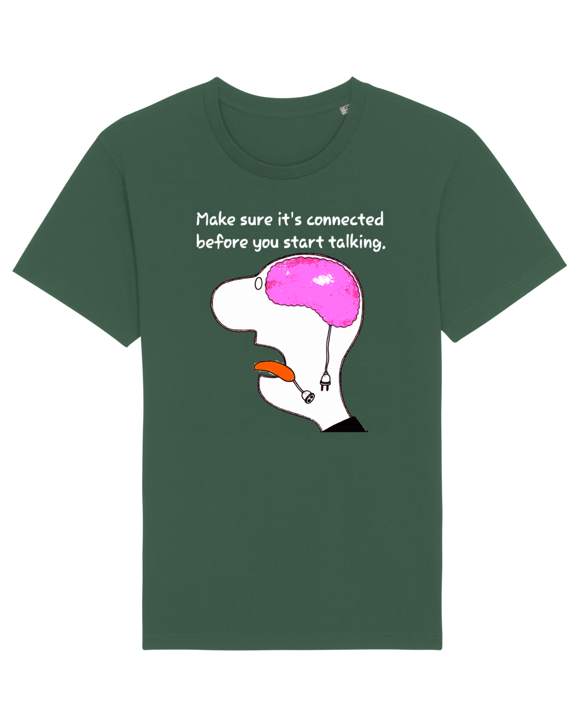 Tricou mânecă scurtă Unisex Rocker Bottle Green