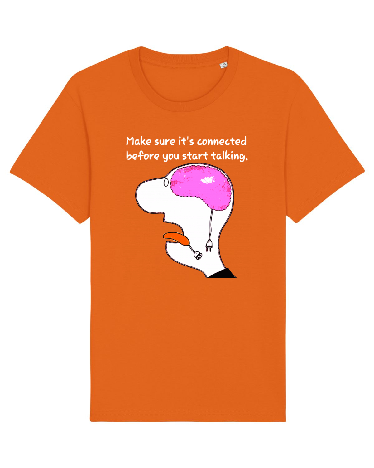 Tricou mânecă scurtă Unisex Rocker Bright Orange