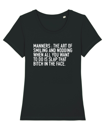 MANNERS:... Black