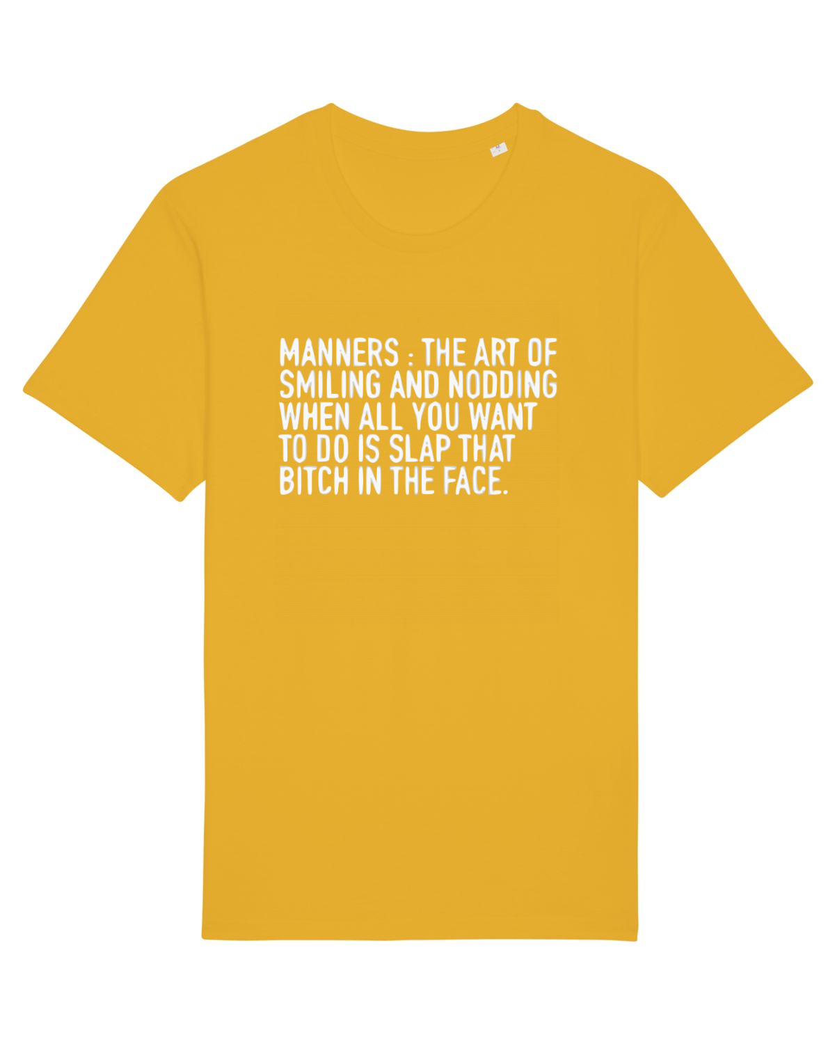 Tricou mânecă scurtă Unisex Rocker Spectra Yellow
