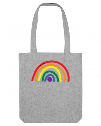 Pride Raibow Heather Grey