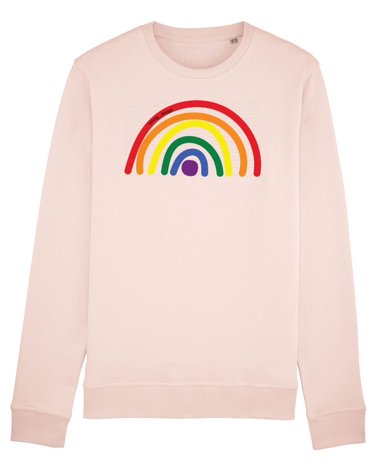 Bluză mânecă lungă Unisex Rise Candy Pink