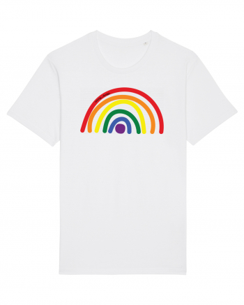 Pride Raibow White