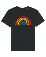 Pride Raibow Tricou mânecă scurtă Unisex Rocker