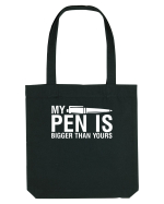 My Pen Is Bigger Than Yours Sacoșă textilă