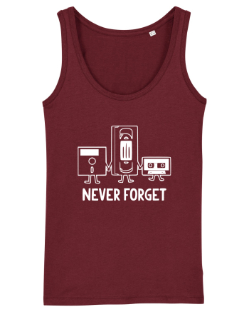 Never Forget Burgundy
