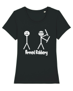 Armed Robbery Tricou mânecă scurtă guler larg fitted Damă Expresser