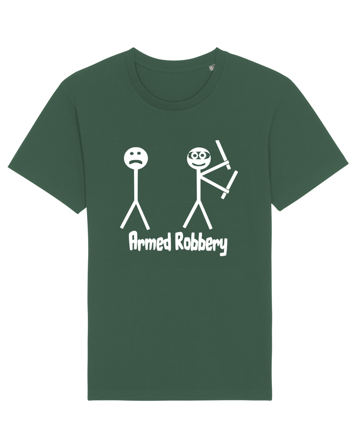 Tricou mânecă scurtă Unisex Rocker Bottle Green