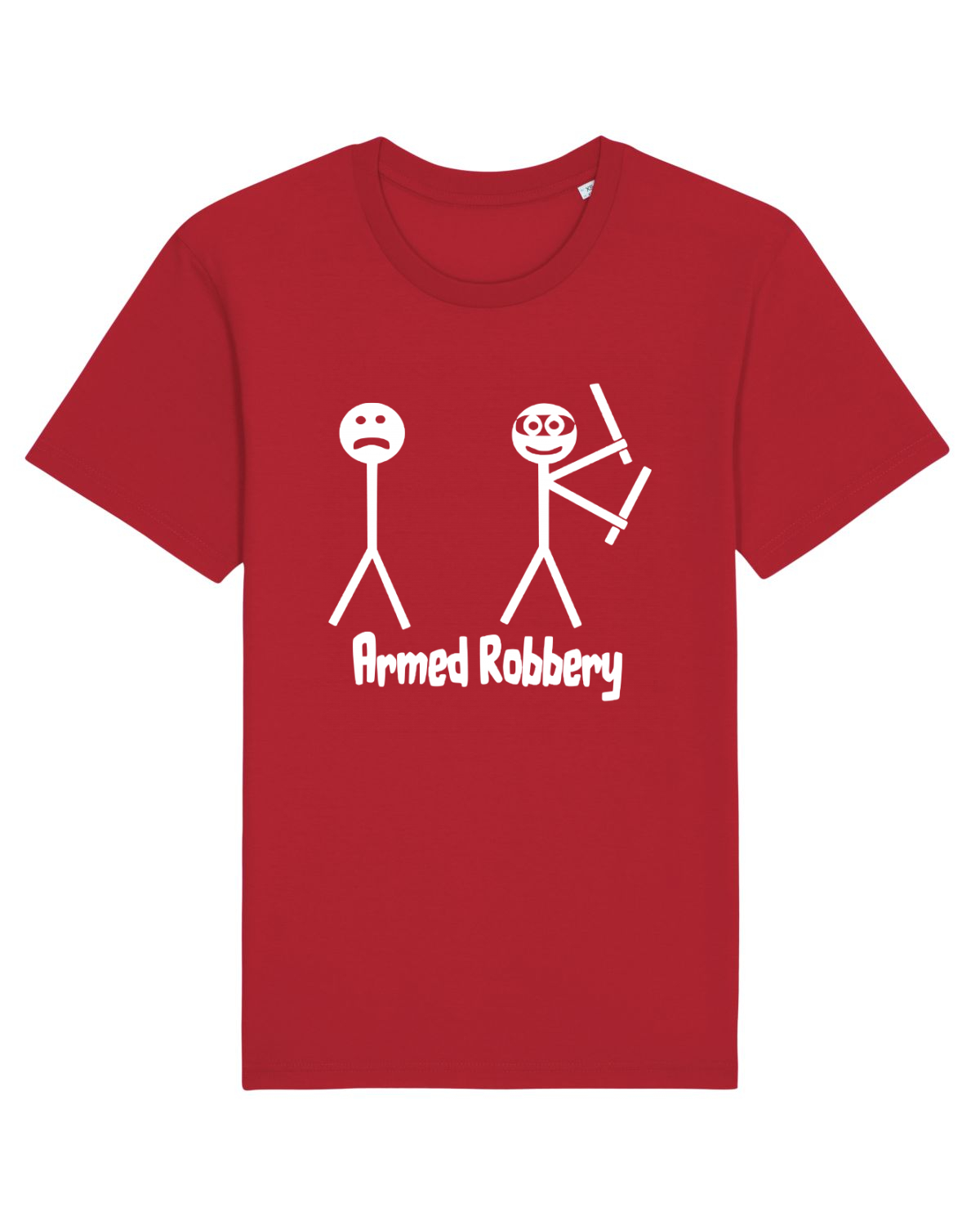 Tricou mânecă scurtă Unisex Rocker Red