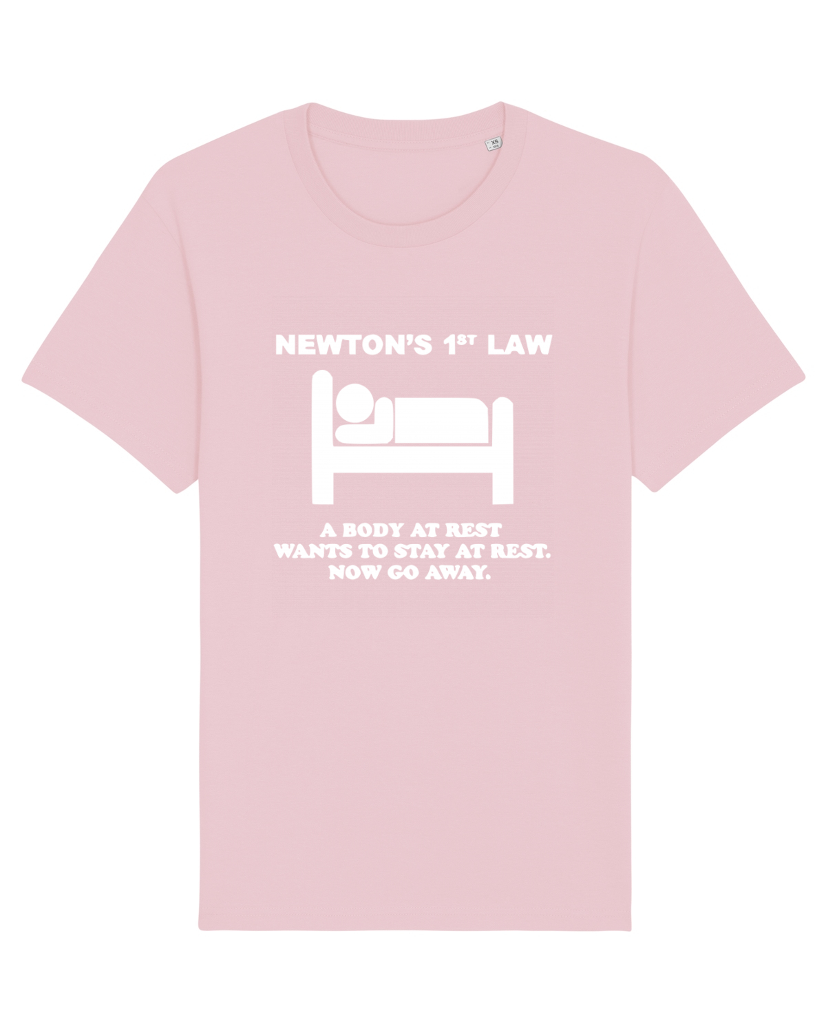 Tricou mânecă scurtă Unisex Rocker Cotton Pink