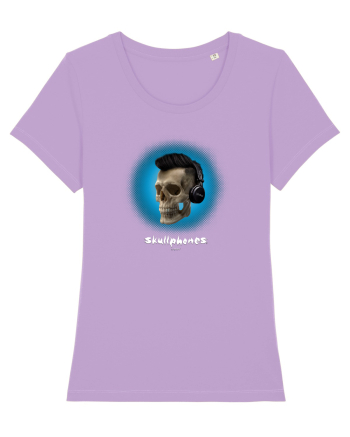 Craniu cu casti - skullphones 07 albastru 1 Lavender Dawn