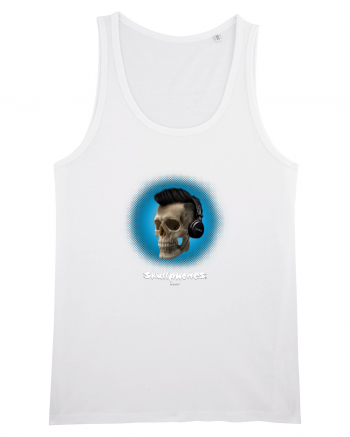 Craniu cu casti - skullphones 07 albastru 1 White