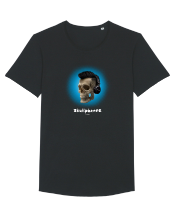 Craniu cu casti - skullphones 07 albastru 1 Black