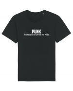 PUNK Professional Uncle No Kids Tricou mânecă scurtă Unisex Rocker