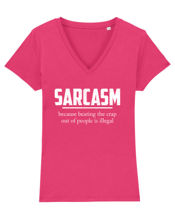 Sarcasm Because Beating the Crap Out of People is Illegal Raspberry