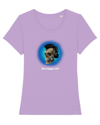 Craniu cu casti - skullphones 07 albastru 2 Lavender Dawn