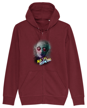 Metal Mental Burgundy