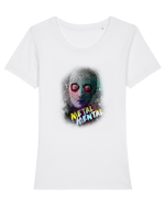 Metal Mental Tricou mânecă scurtă guler larg fitted Damă Expresser