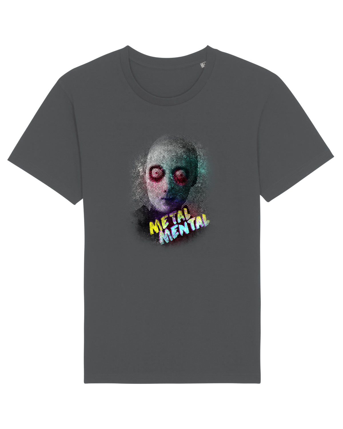 Tricou mânecă scurtă Unisex Rocker Anthracite
