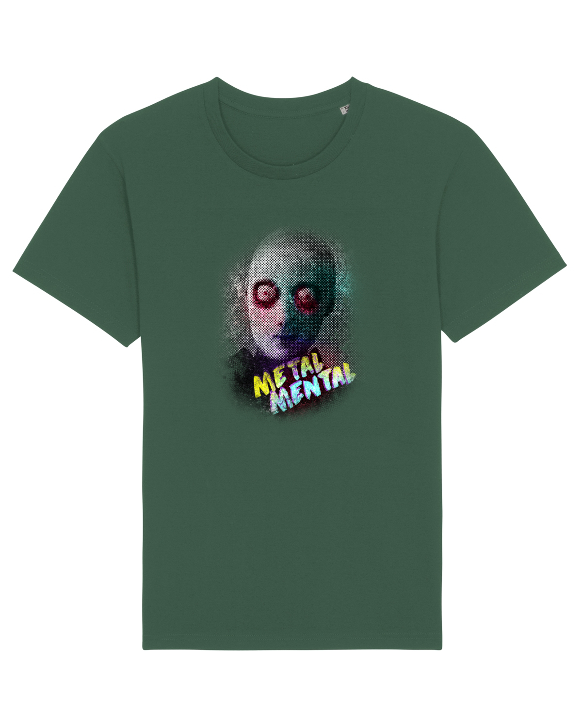 Tricou mânecă scurtă Unisex Rocker Bottle Green