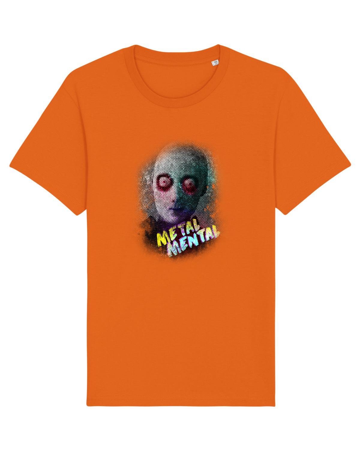 Tricou mânecă scurtă Unisex Rocker Bright Orange