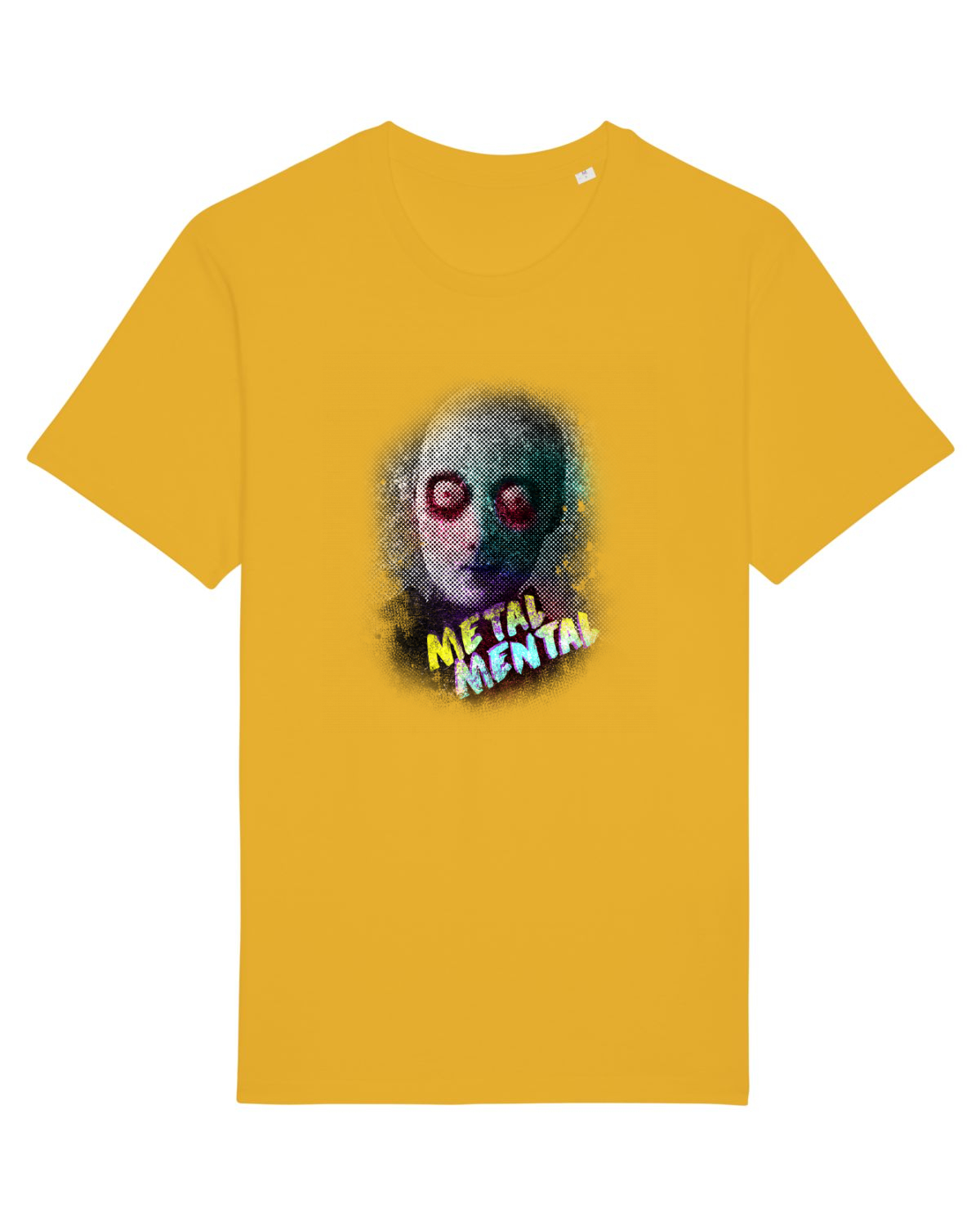 Tricou mânecă scurtă Unisex Rocker Spectra Yellow