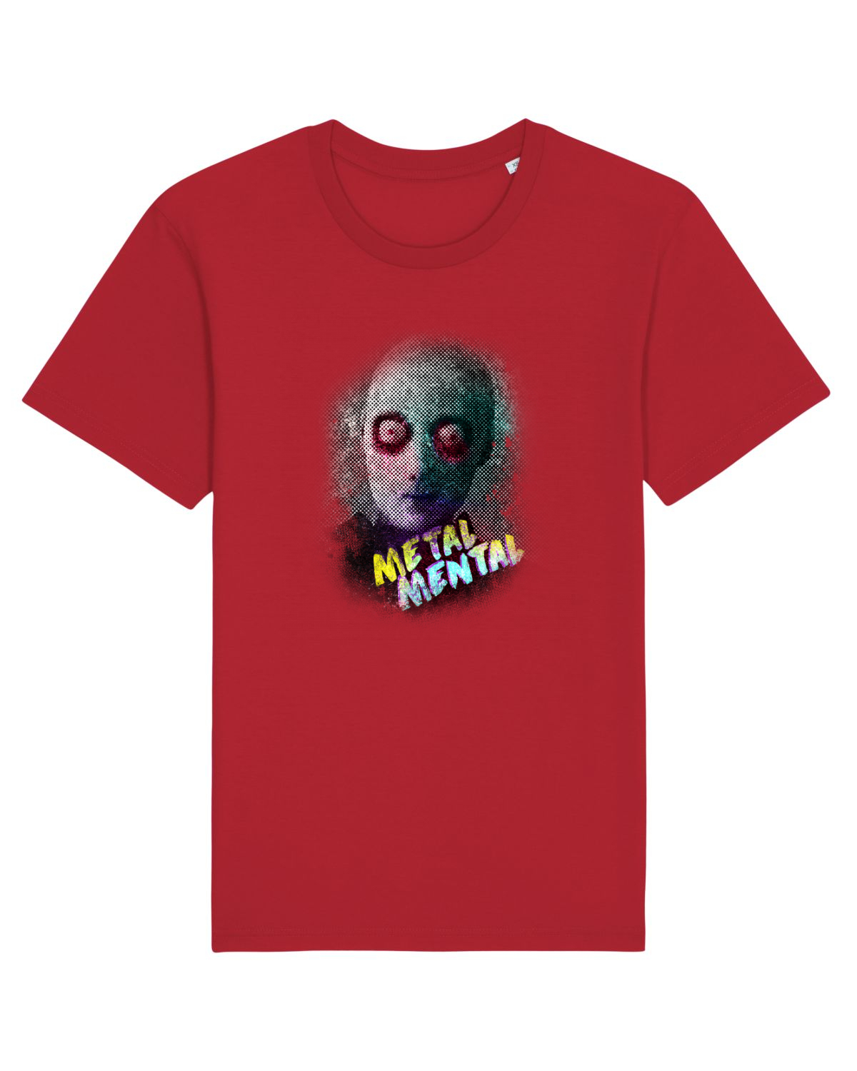 Tricou mânecă scurtă Unisex Rocker Red