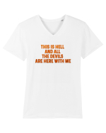 This is Hell Tricou mânecă scurtă guler V Bărbat Presenter