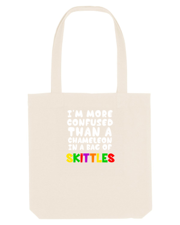 Chameleon in a bag of SKITTLES Natural
