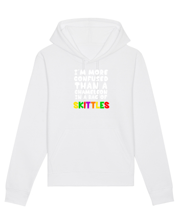 Chameleon in a bag of SKITTLES White
