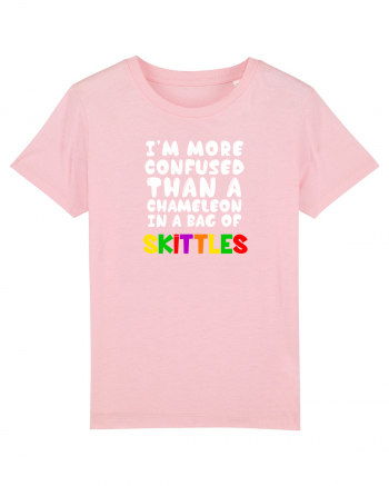 Chameleon in a bag of SKITTLES Cotton Pink