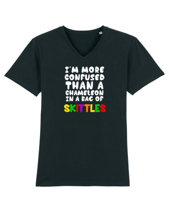 Chameleon in a bag of SKITTLES Black