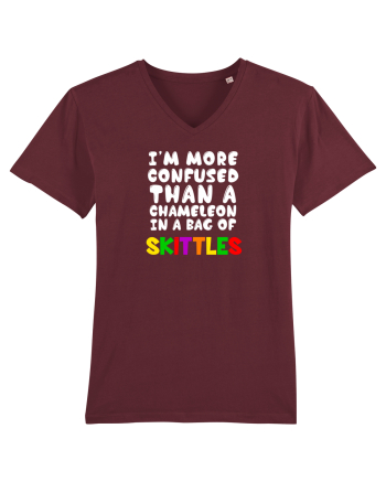 Chameleon in a bag of SKITTLES Burgundy