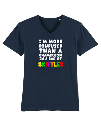 Chameleon in a bag of SKITTLES French Navy
