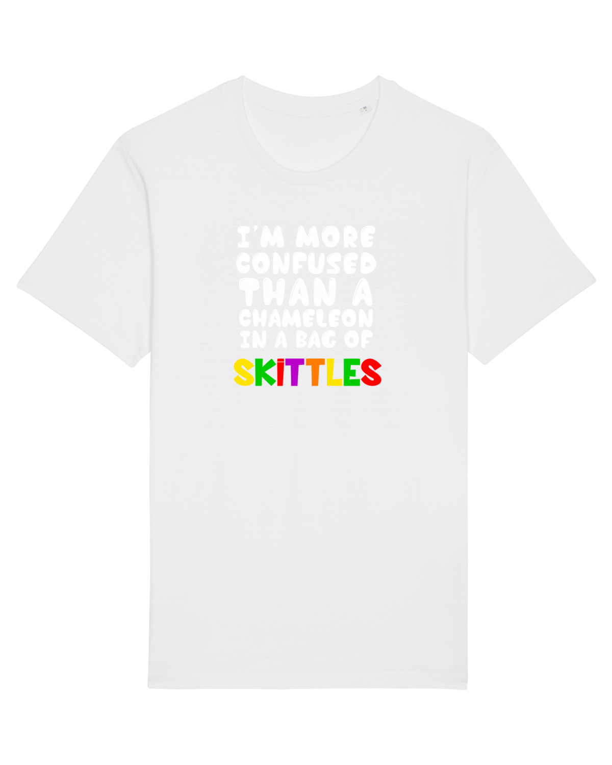 Tricou mânecă scurtă Unisex Rocker White