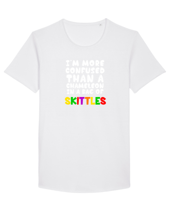Chameleon in a bag of SKITTLES White