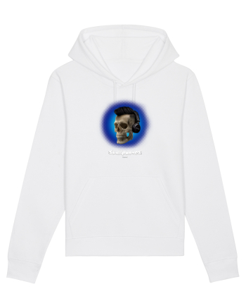 Craniu cu casti - skullphones 07 albastru 3 White