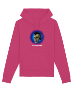 Craniu cu casti - skullphones 07 albastru 3 Hanorac Unisex Drummer