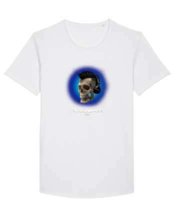 Craniu cu casti - skullphones 07 albastru 3 White