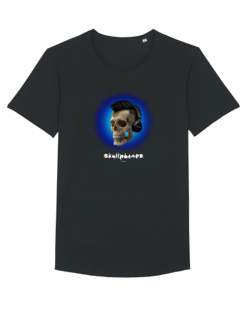 Craniu cu casti - skullphones 07 albastru 3 Black