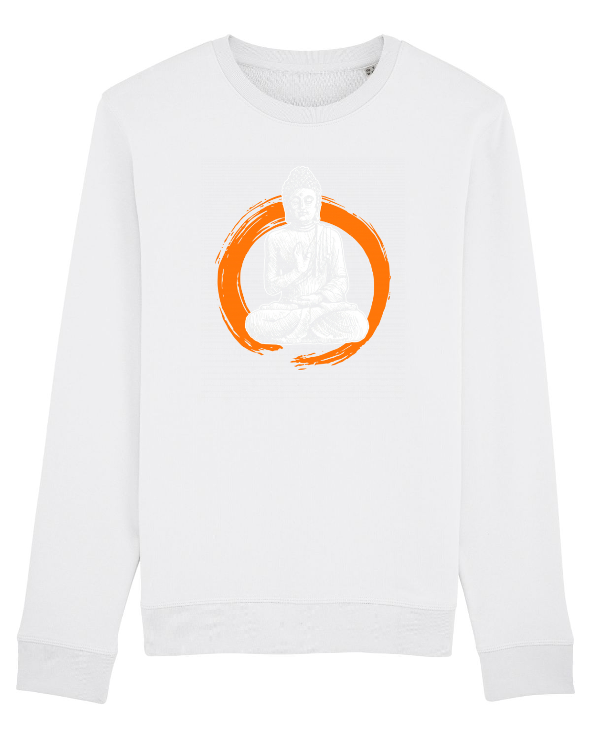 Bluză mânecă lungă Unisex Rise White