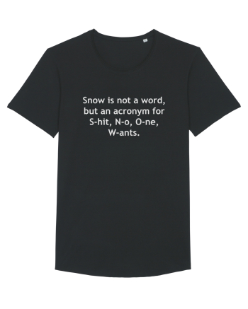 Snow is not a word Black