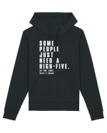 SOME PEOPLE JUST NEED A HIGH-FIVE Hanorac Unisex Drummer