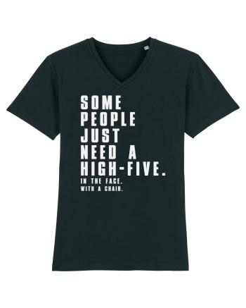 SOME PEOPLE JUST NEED A HIGH-FIVE Black