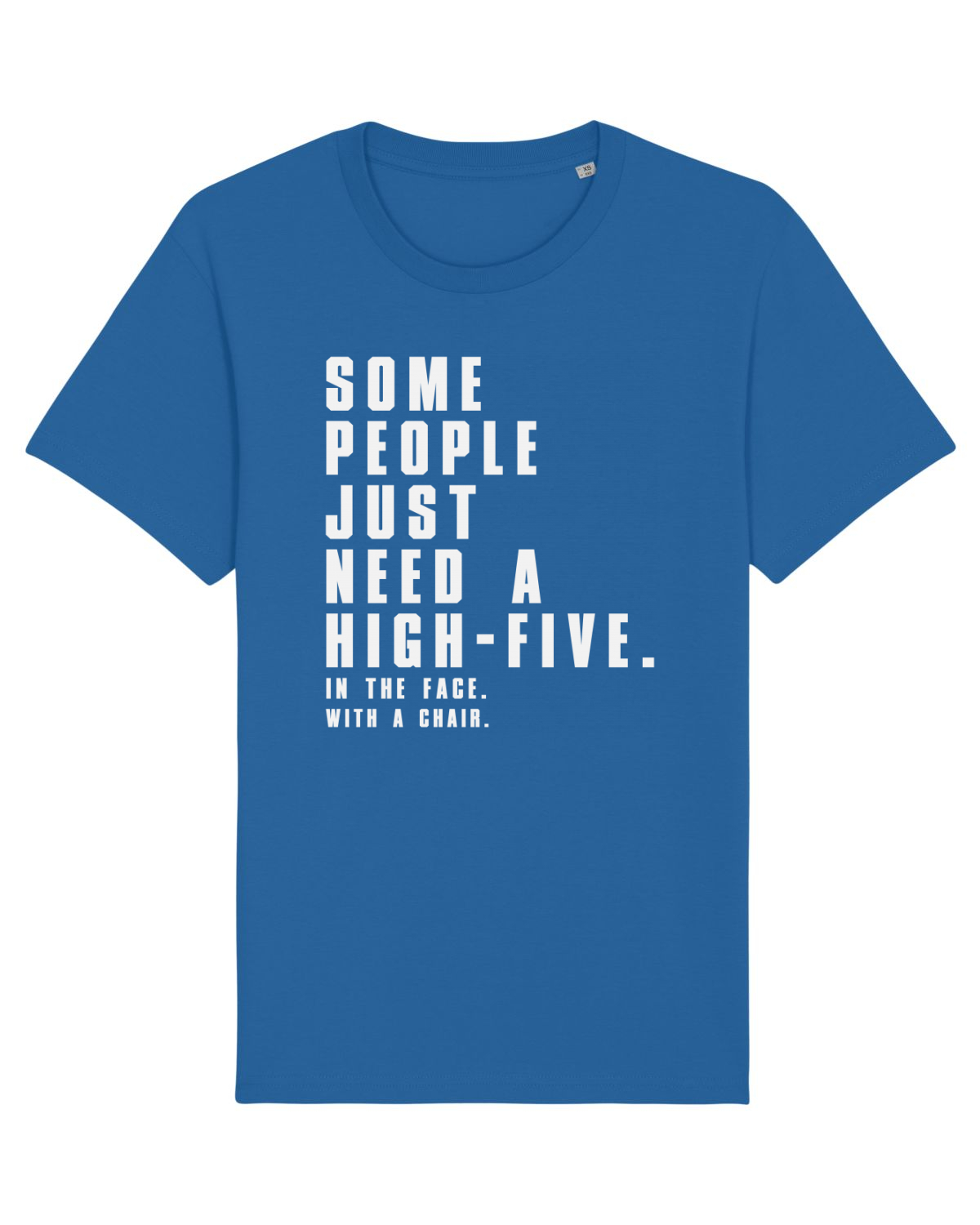 Tricou mânecă scurtă Unisex Rocker Royal Blue