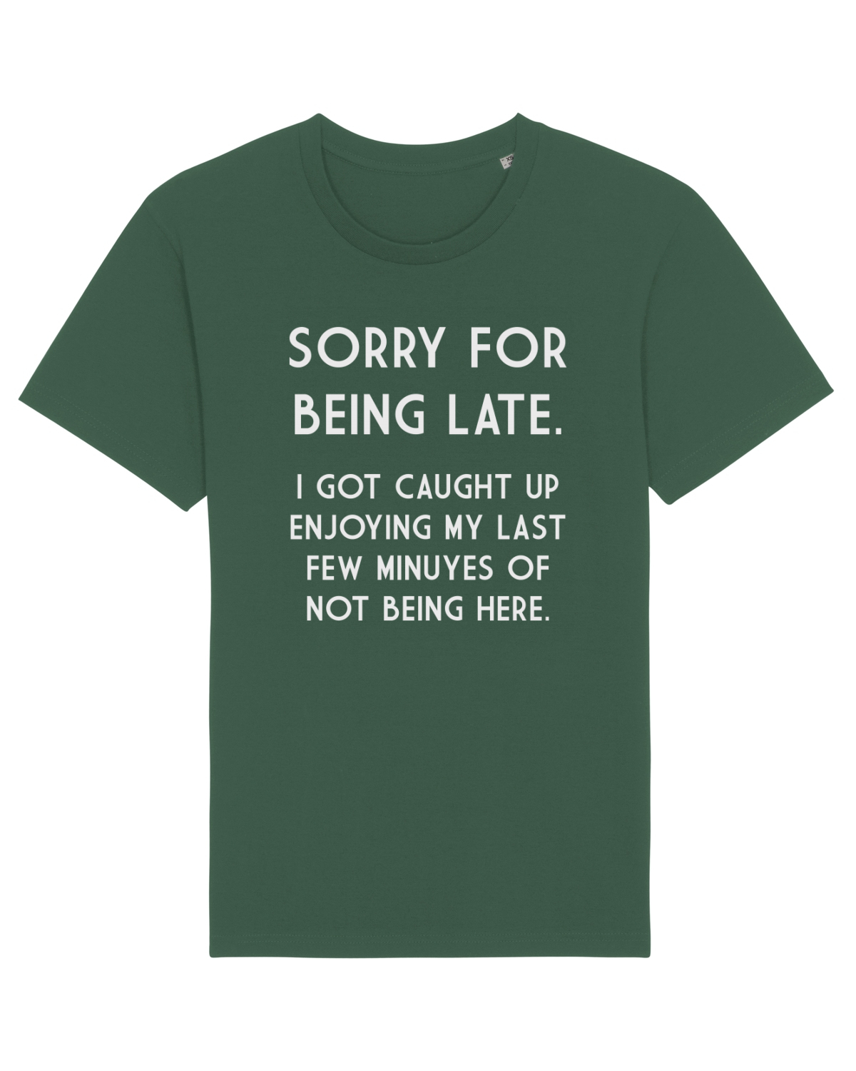 Tricou mânecă scurtă Unisex Rocker Bottle Green
