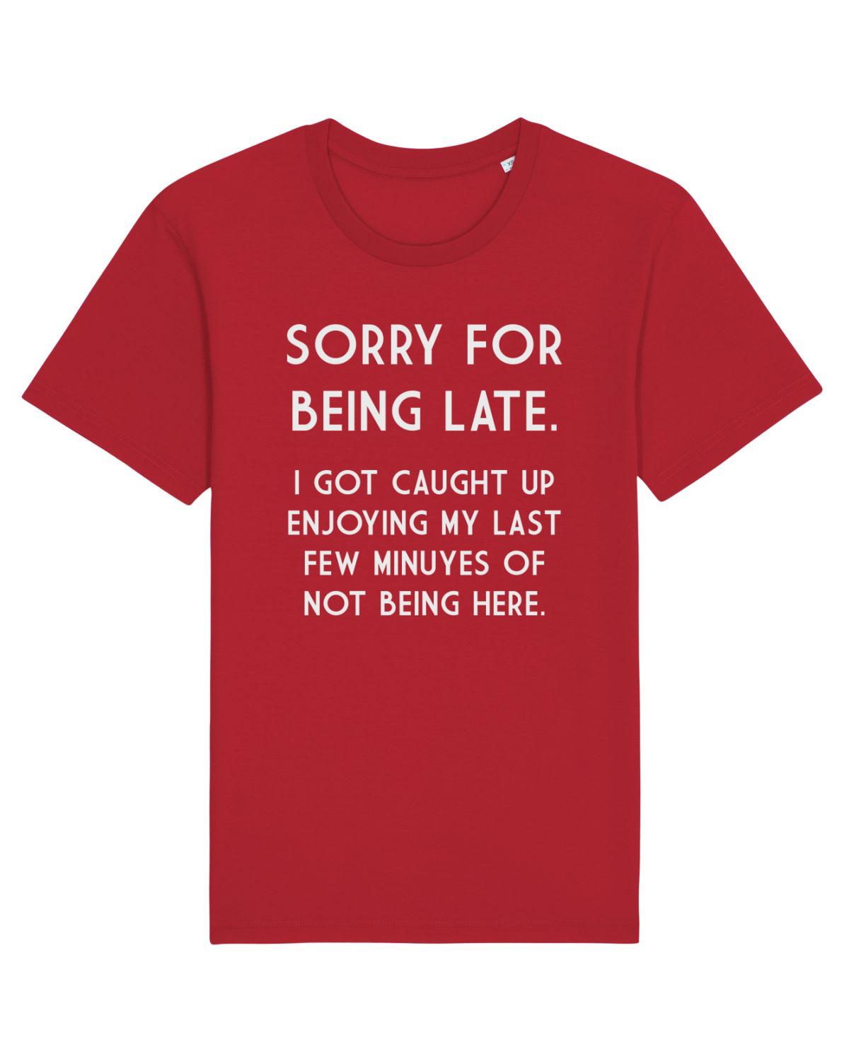 Tricou mânecă scurtă Unisex Rocker Red