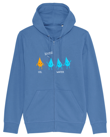 Sorry we just don't mix well Bright Blue