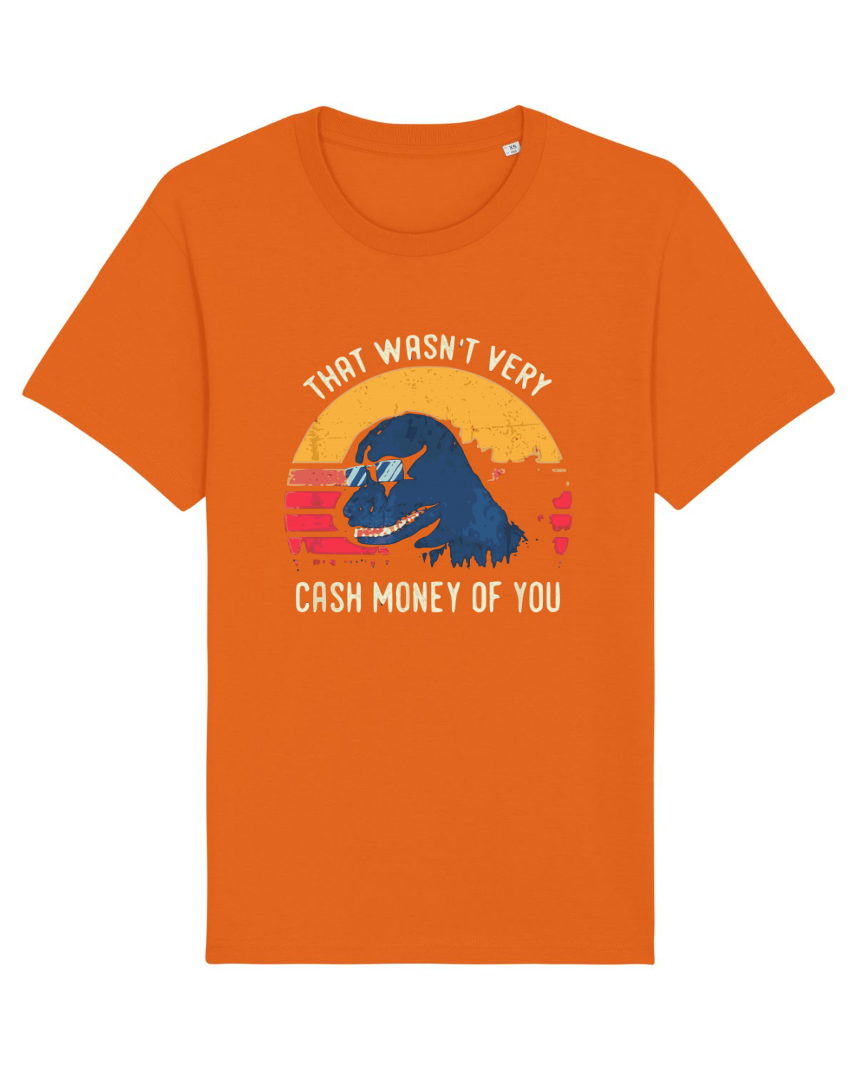 Tricou mânecă scurtă Unisex Rocker Bright Orange